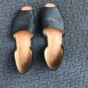 Franco Sarto Black Flats